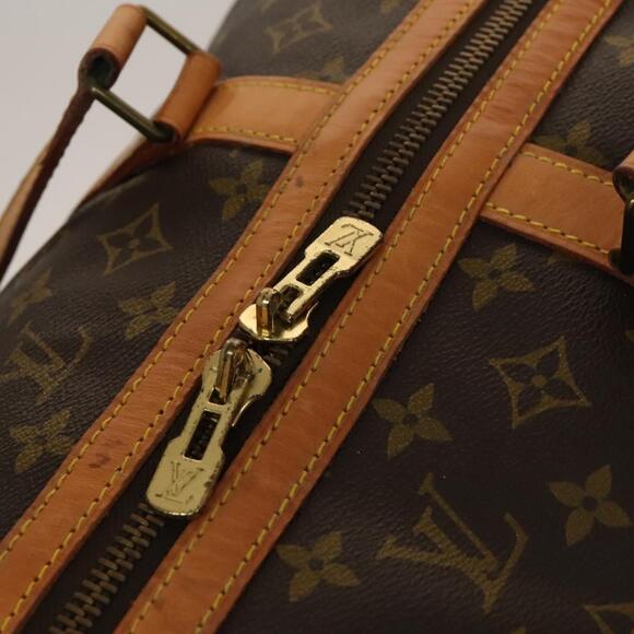 LOUIS VUITTON Monogram Sac Spool 55 Boston Bag M41622 - Picture 10 of 16